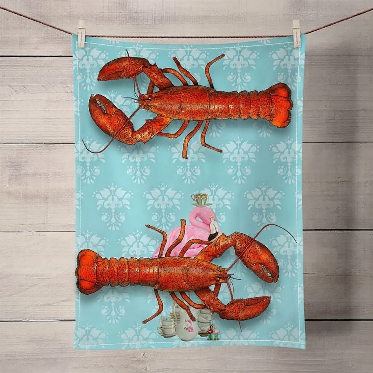 Harbor Lobster Kitchen Towel