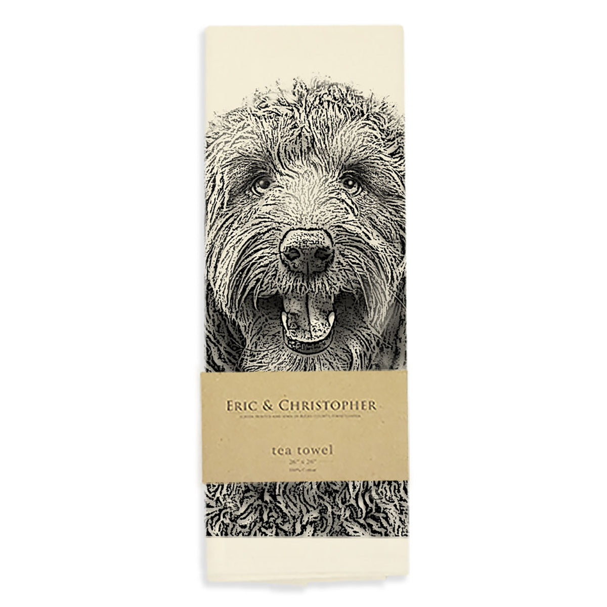 Doodle Kitchen Towel by Eric & Christopher