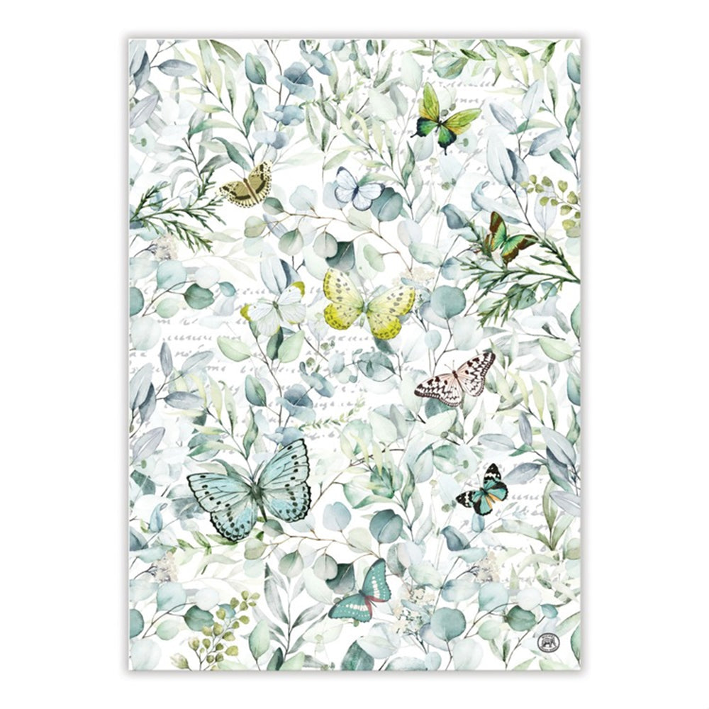 Butterfly Fields Cotton Kitchen Towel