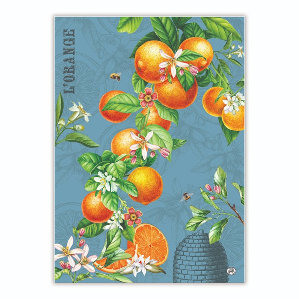 L'Orange Cotton Kitchen Towel