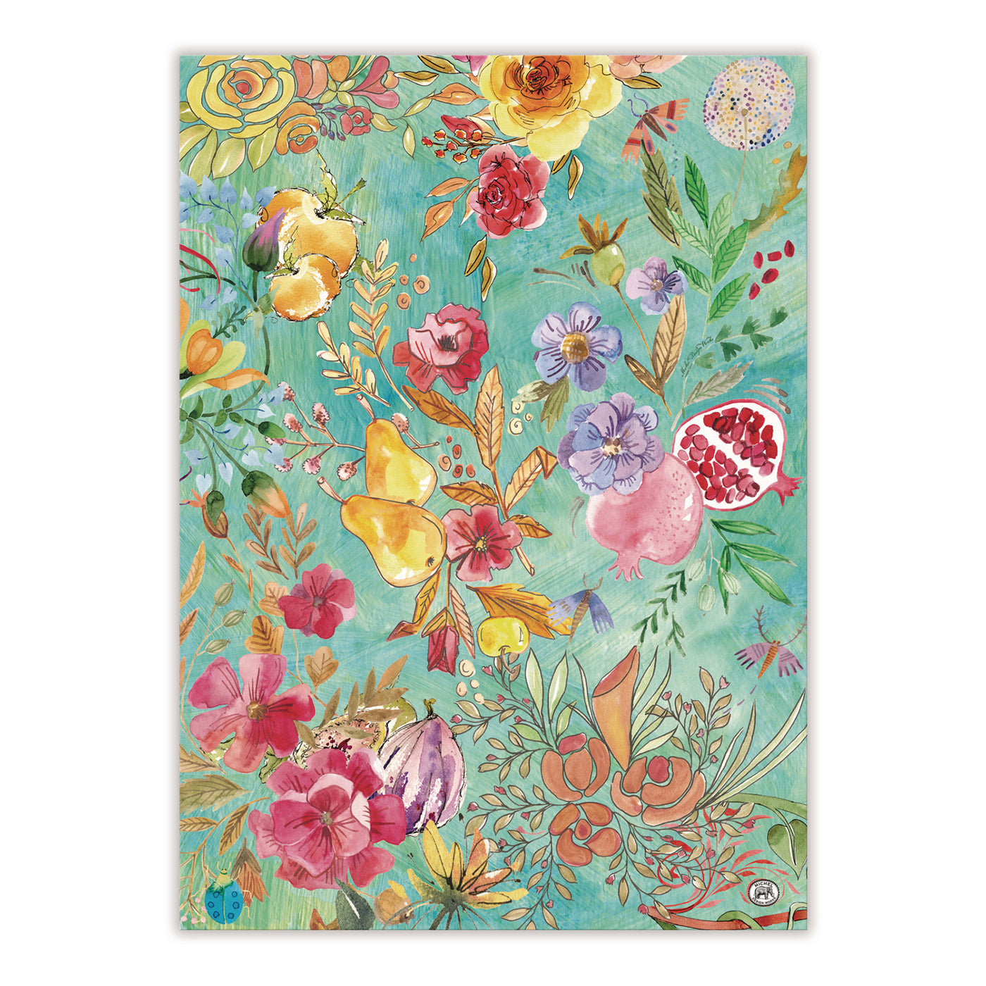 Jubilee Floral Cotton Kitchen Towel