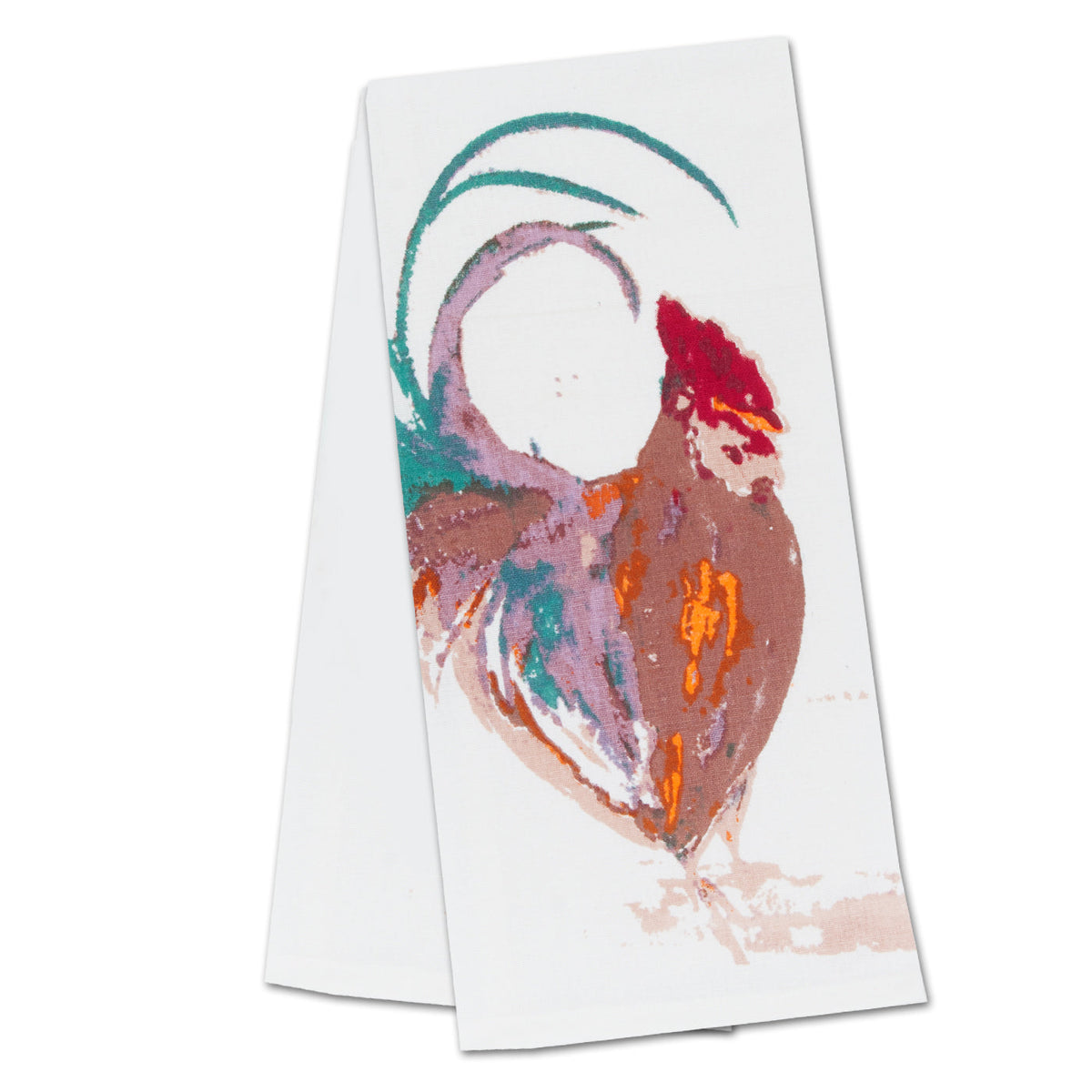 Strutting Rooster Cotton Kitchen Towel
