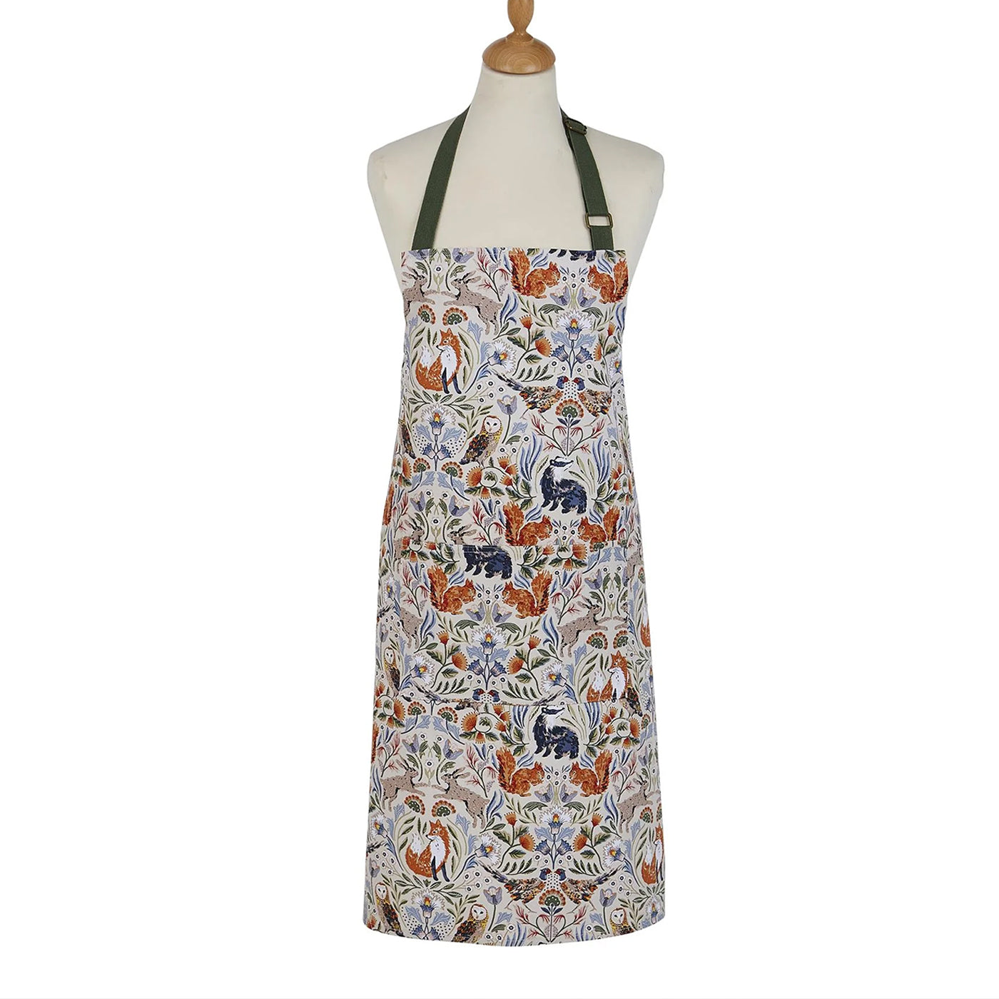Blackthorn Woodland Animals Cotton Apron