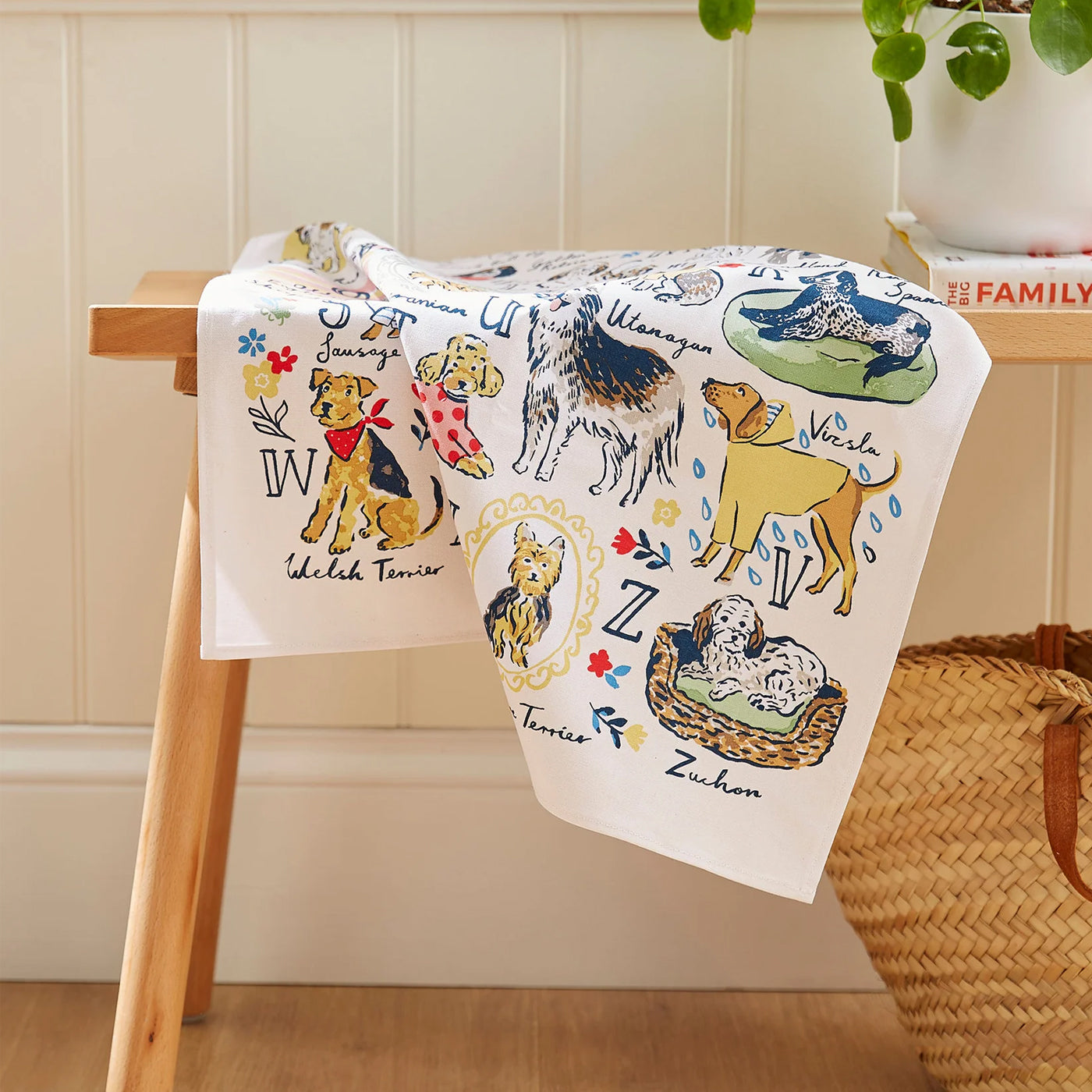 Best in Show Dog Cotton Kitchen Towel