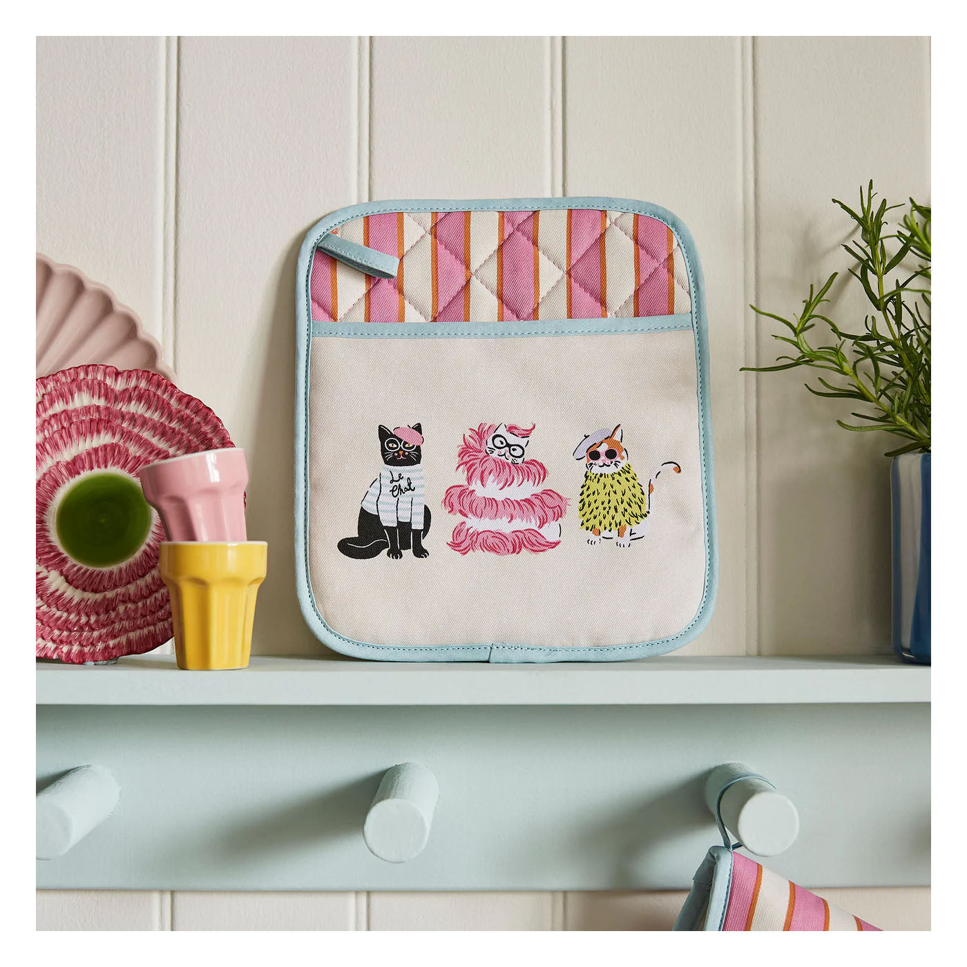 Cool Cats Cotton Pot Mitt