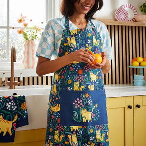 Marmalade Ginger Cats Cotton Apron