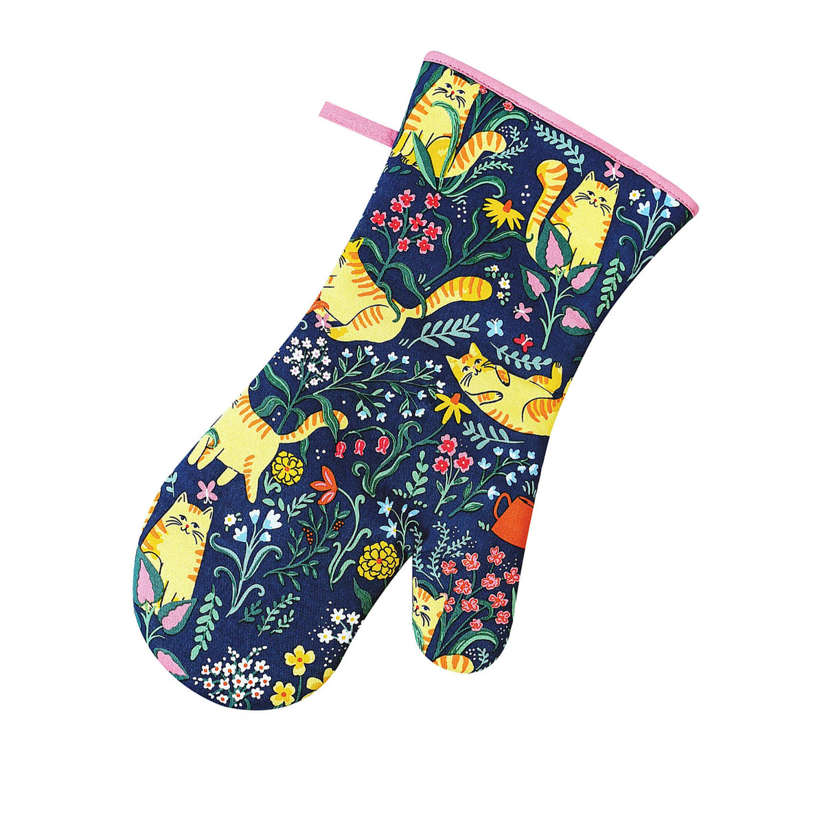 Marmalade Ginger Cats Cotton Oven Mitt