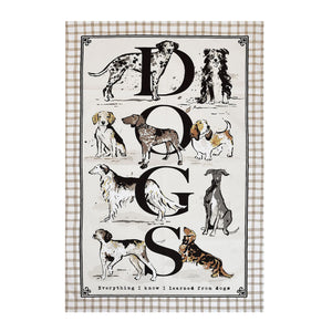 Country Dogs Cotton Kitchen Towel