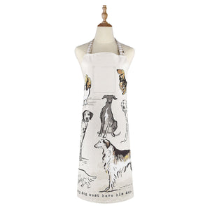 Country Dogs Cotton Apron