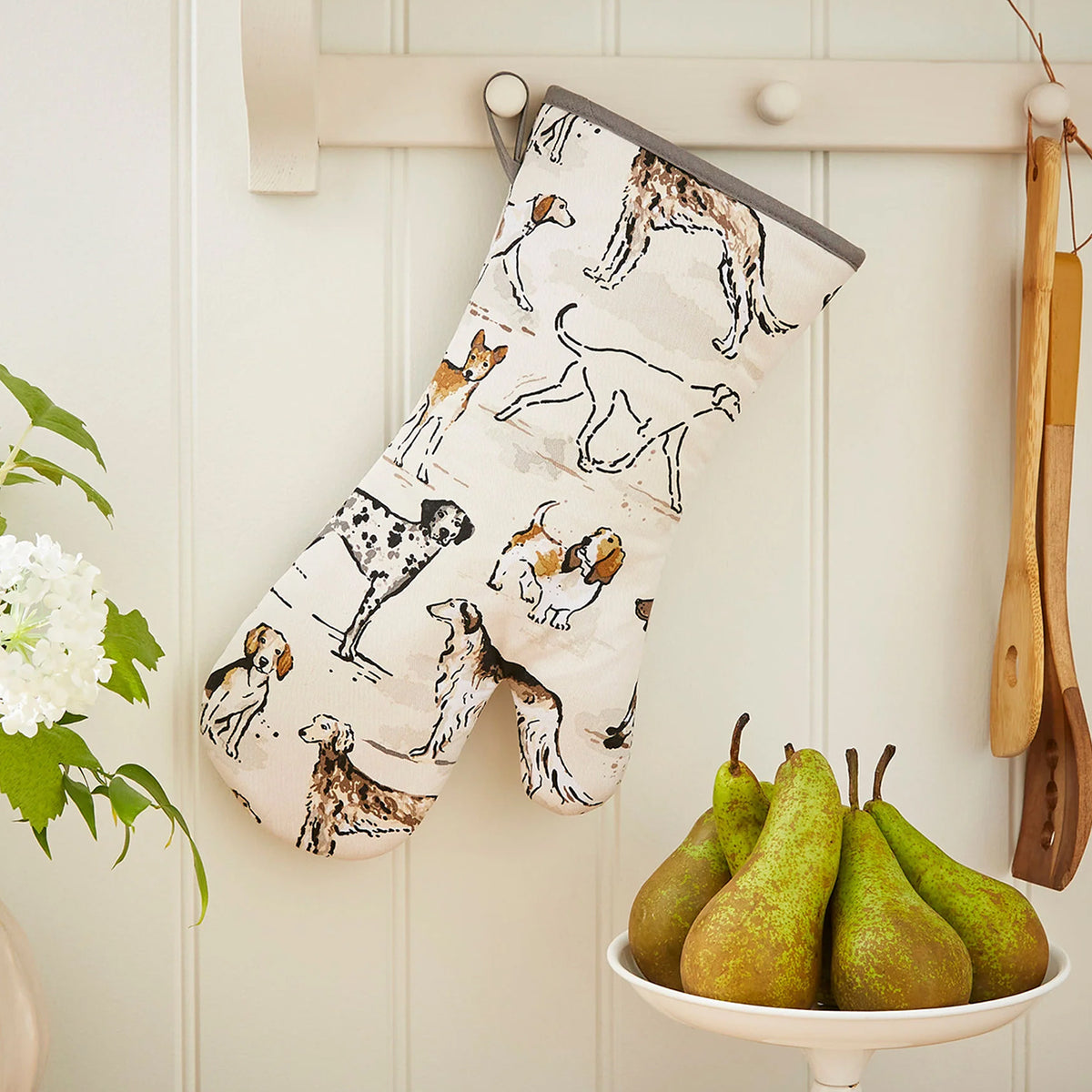 Country Dogs Cotton Oven Mitt