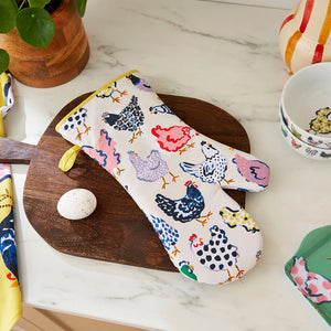 Chick Chicken Cotton Oven Mitt