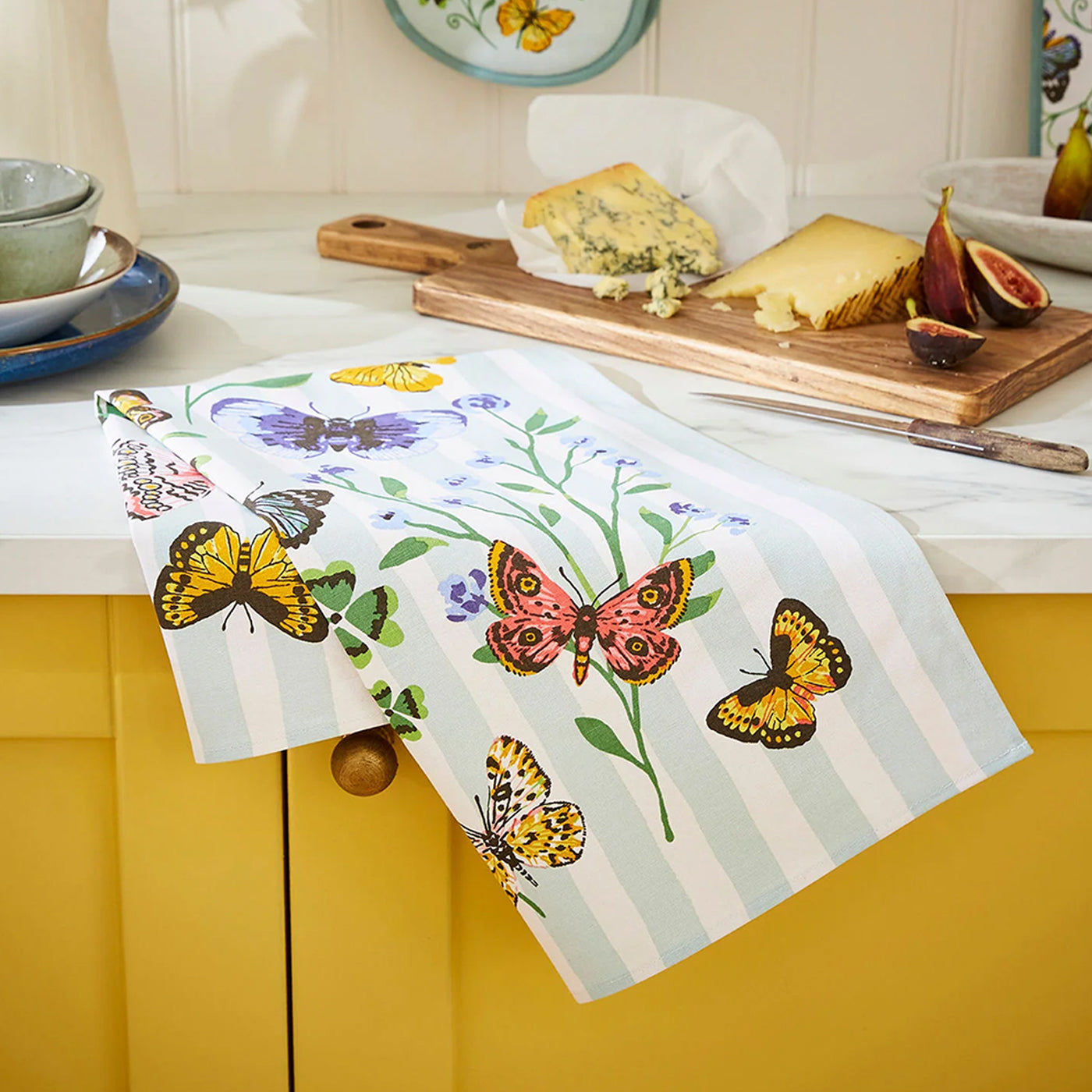 Butterfly Grove Cotton Kitchen Towel