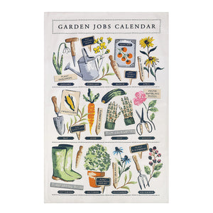 Time to Grow Jobs Cotton Kitchen Towel