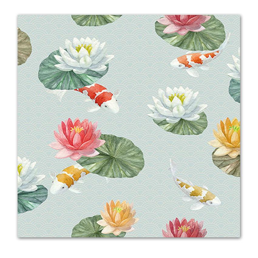 Koi Pond Luncheon Napkins
