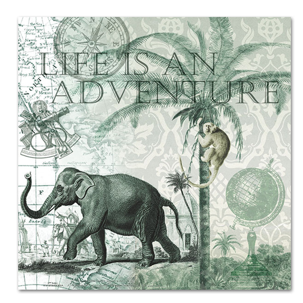 Wildlife Adventure Paper Luncheon Napkins