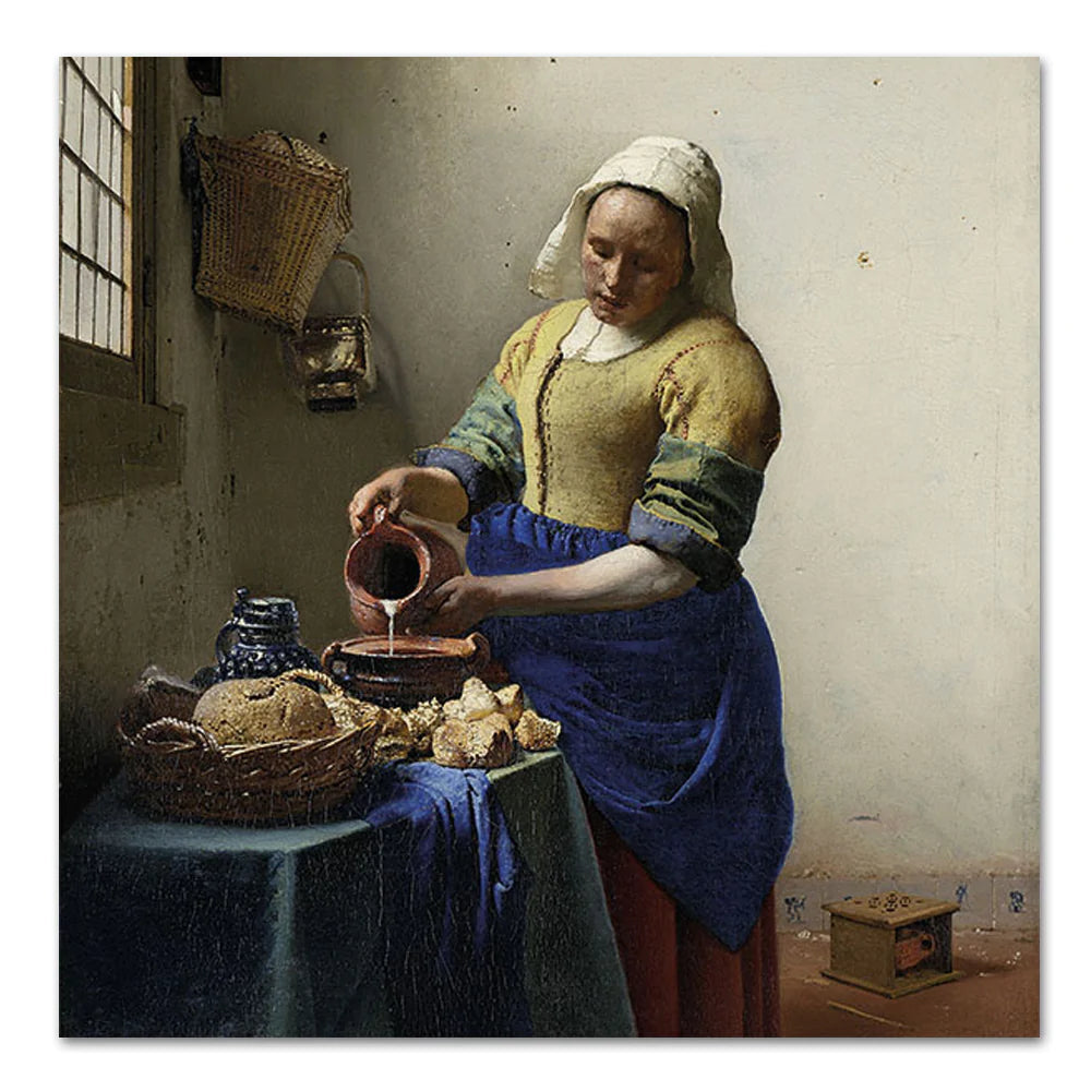 The Milkmaid by Vermeer Paper Luncheon Napkins