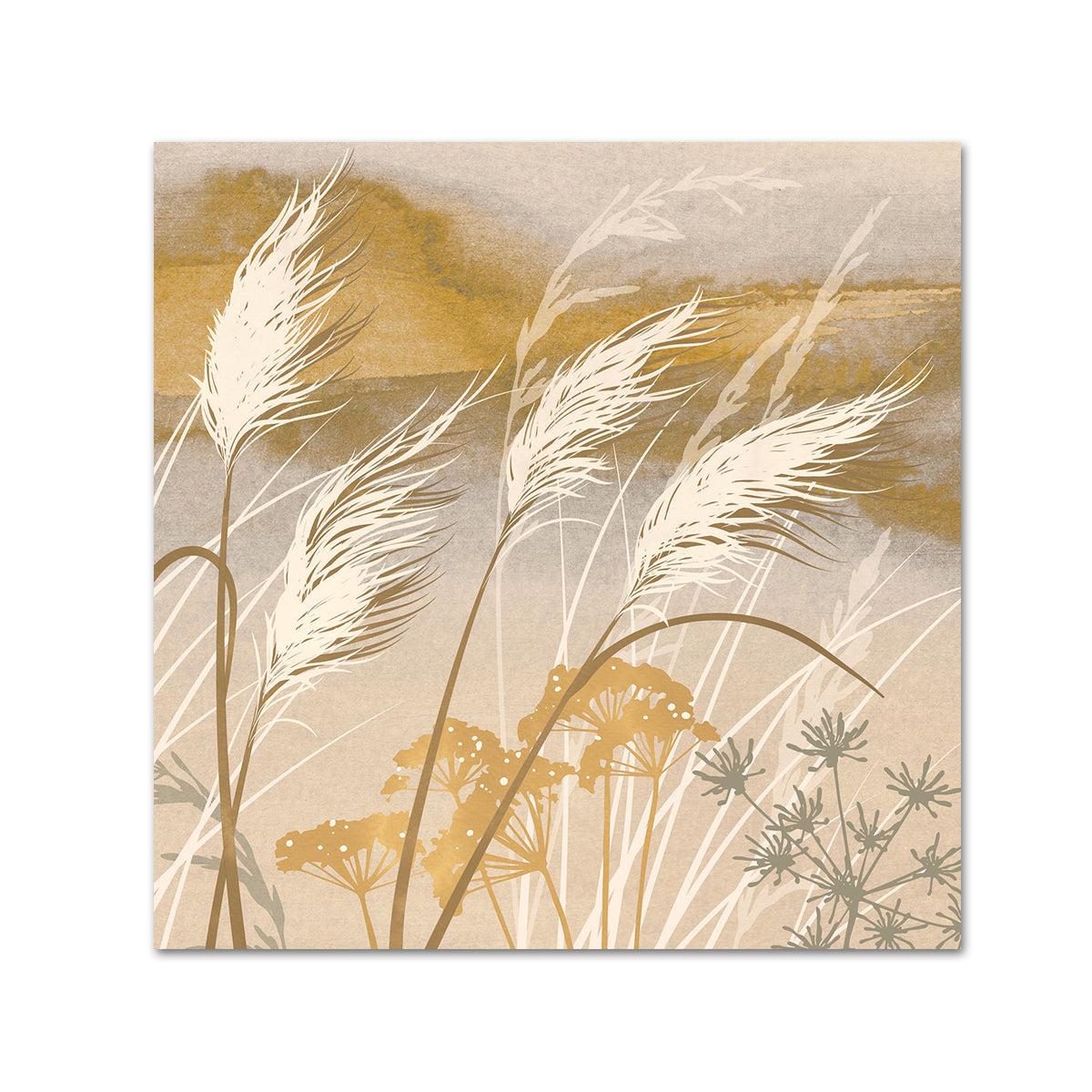 Dune Grass Paper Beverage Napkins