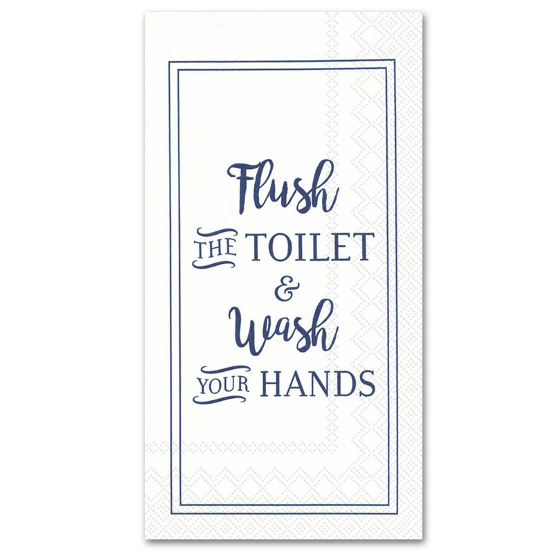Flush and Wash Paper Guest Towels