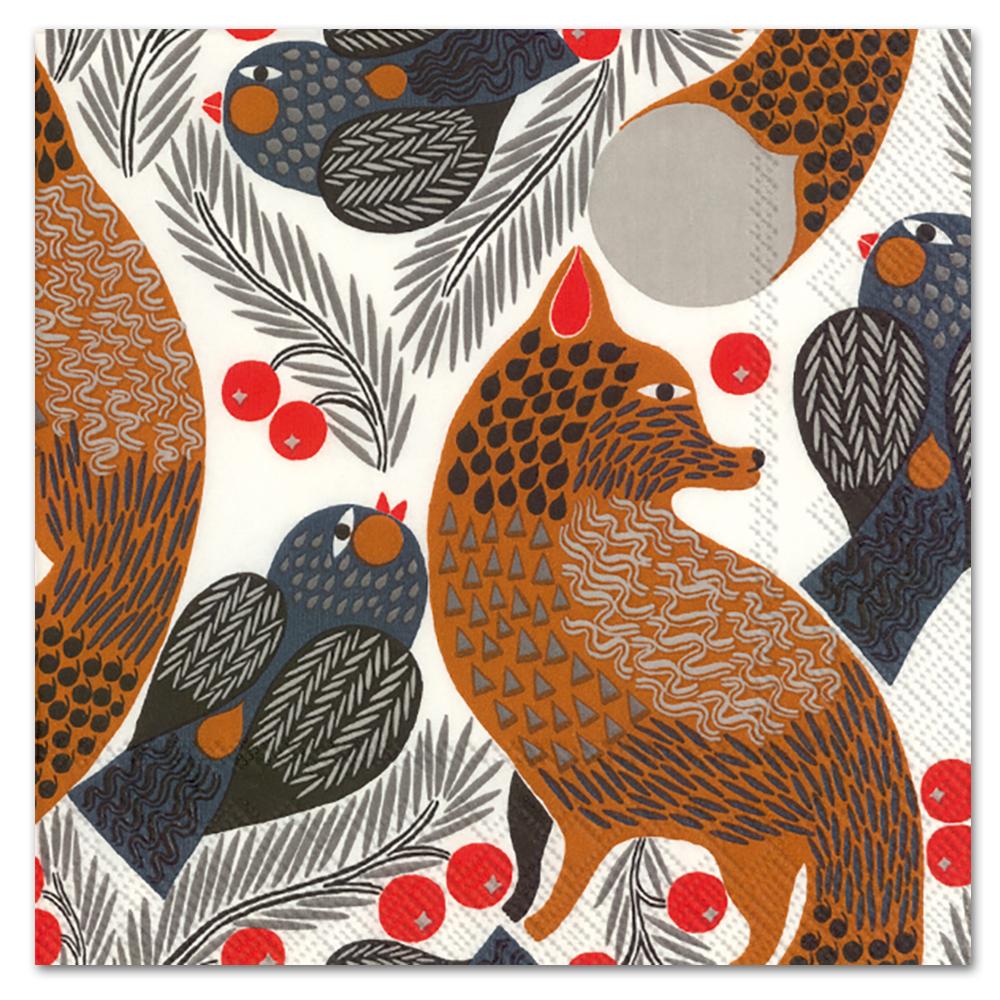 Marimekko Ketunmarja Paper Napkins - Luncheon
