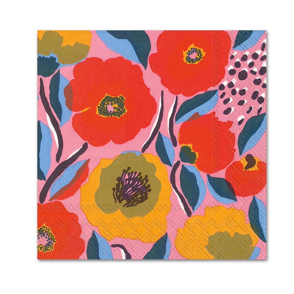 Rosarium Rose by Marimekko Beverage Napkins