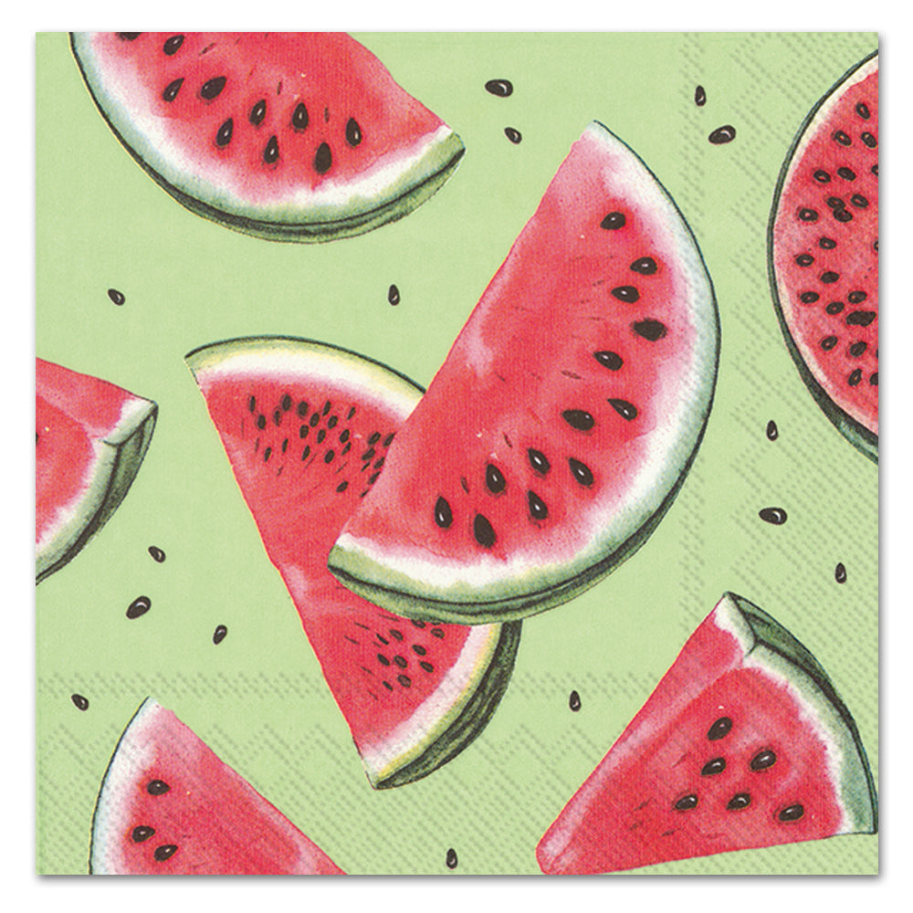 Watermelon Slices Paper Luncheon Napkins