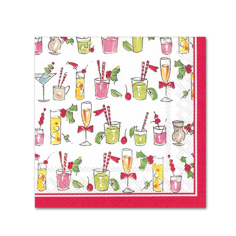 Servilletas para bebidas IHPaper Celebraciones Coloridas