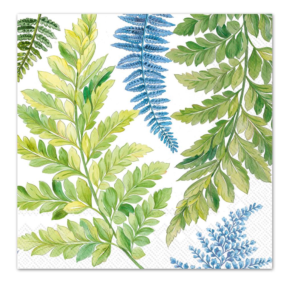 Arwea Botanical Ferns Paper Luncheon Napkins