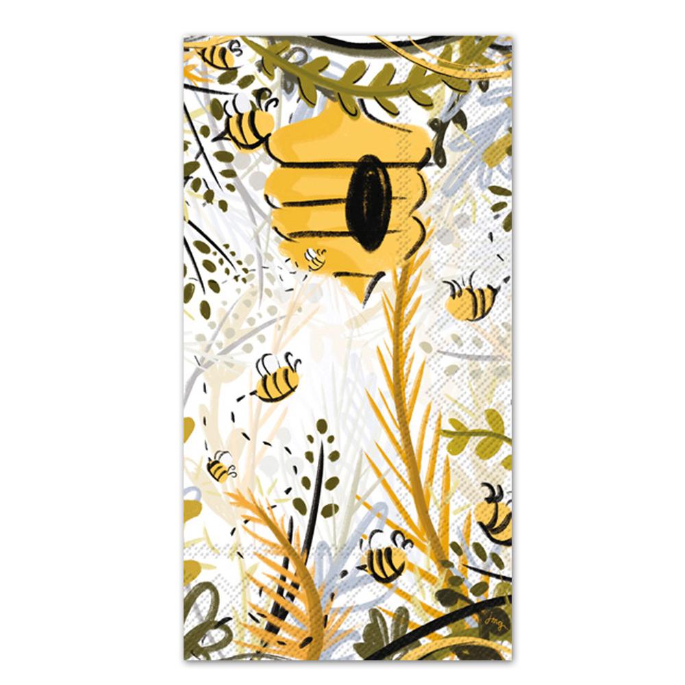 Honey Bee Haven Paper Guest Towels - Buffet Napkins