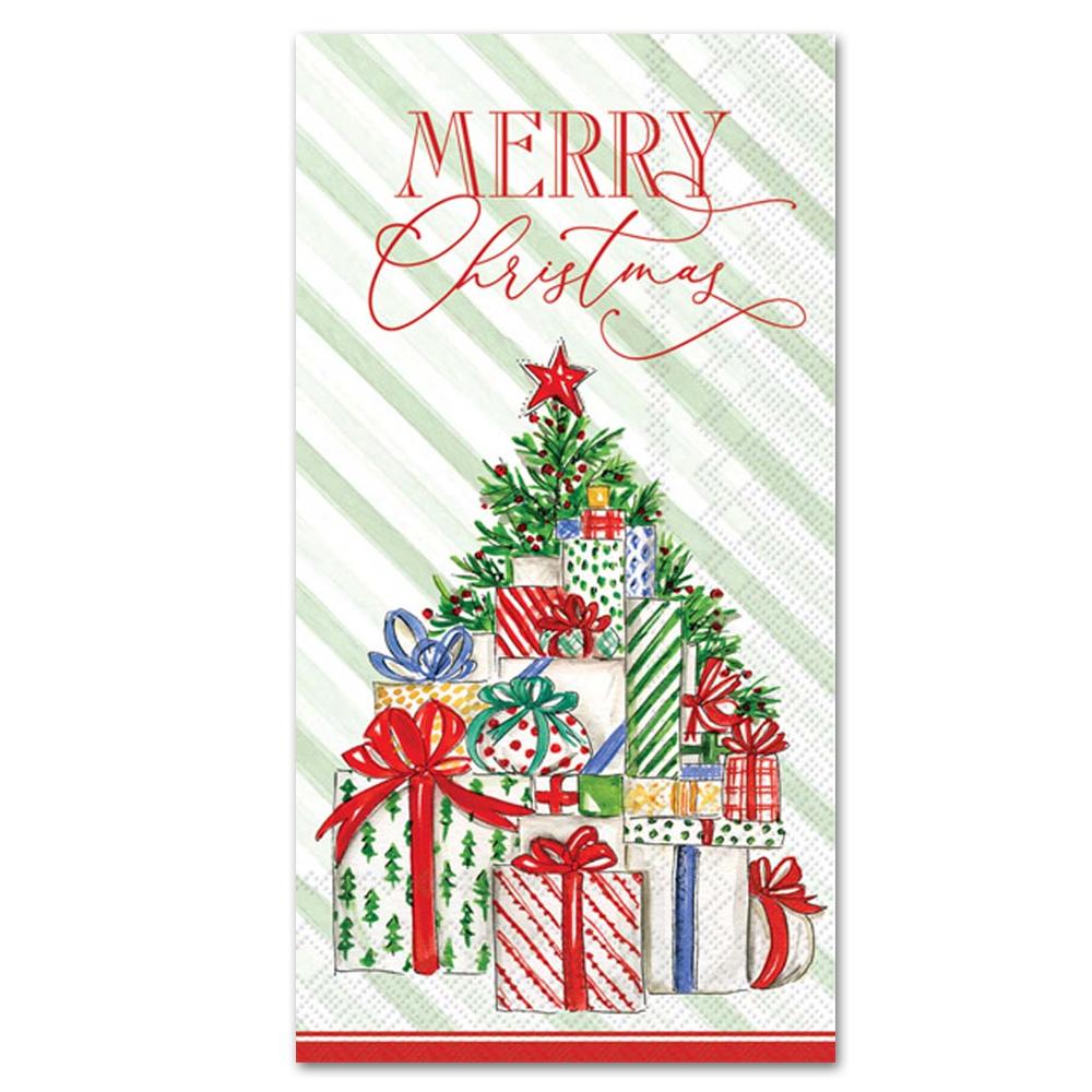 Christmas Present Tree Paper Guest Towels