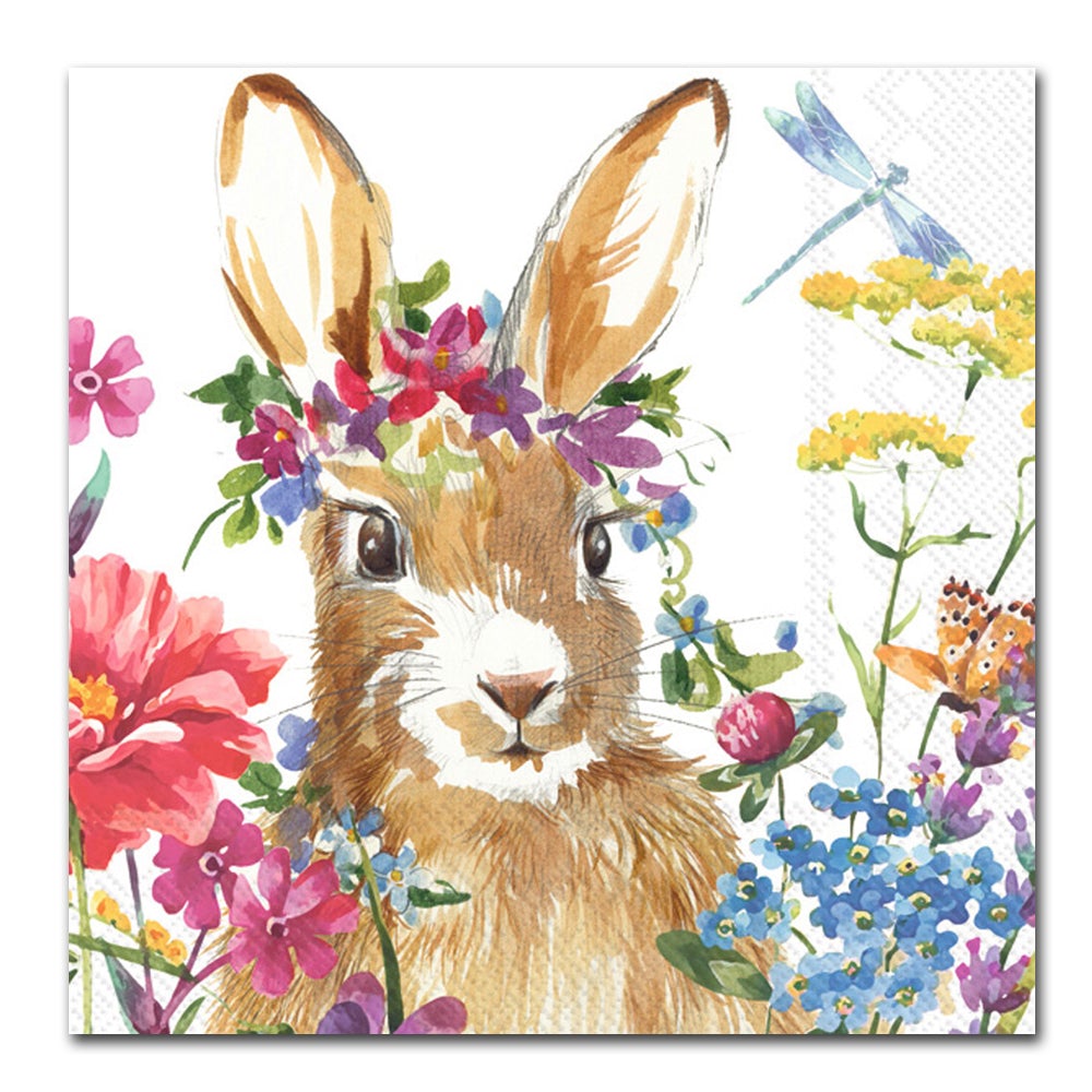 Isa Spring Bunny Paper Luncheon Napkins