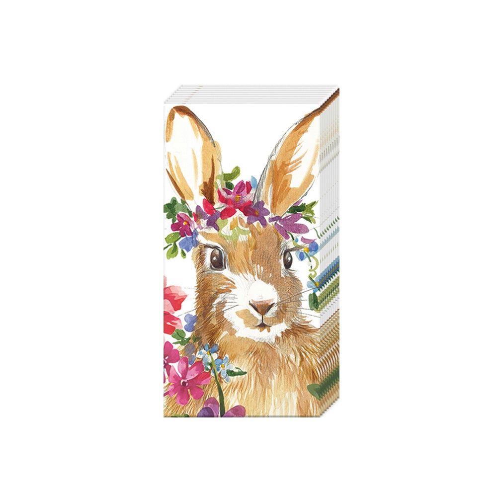 Isa Spring Bunny Paper Pocket Tissues