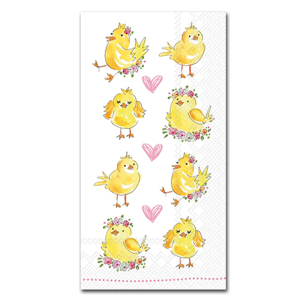 Easter Chicks Paper Guest Towels by Rosanne Beck