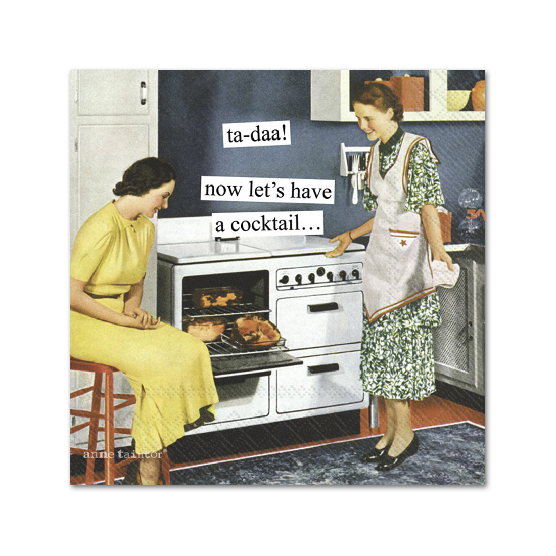 Ta-Daa! Funny Cocktail Napkins by Anne Taintor