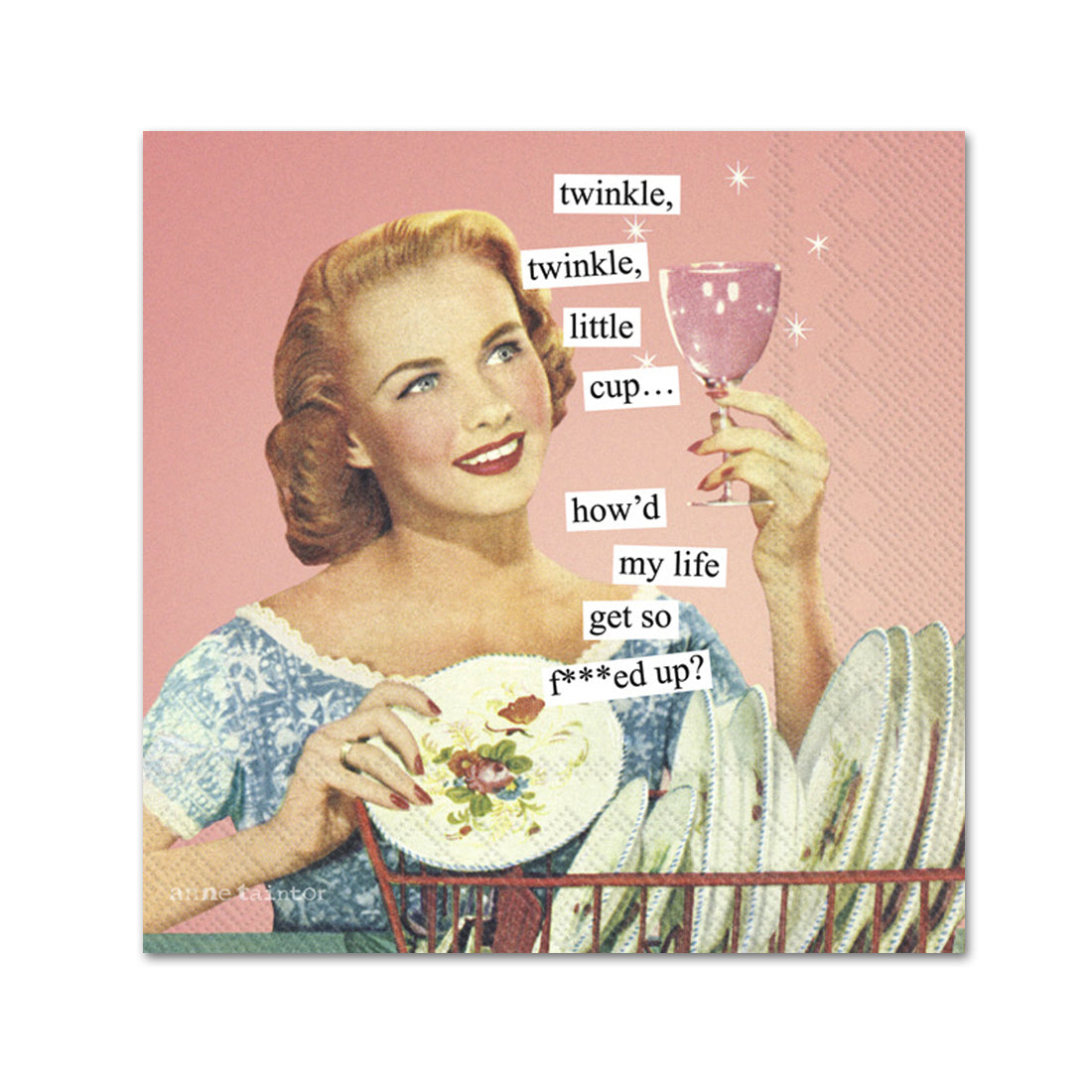 Twinkle Funny Cocktail Napkins by Anne Taintor