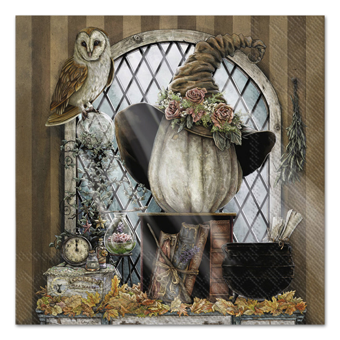 Witching Hour Halloween Paper Luncheon Napkins