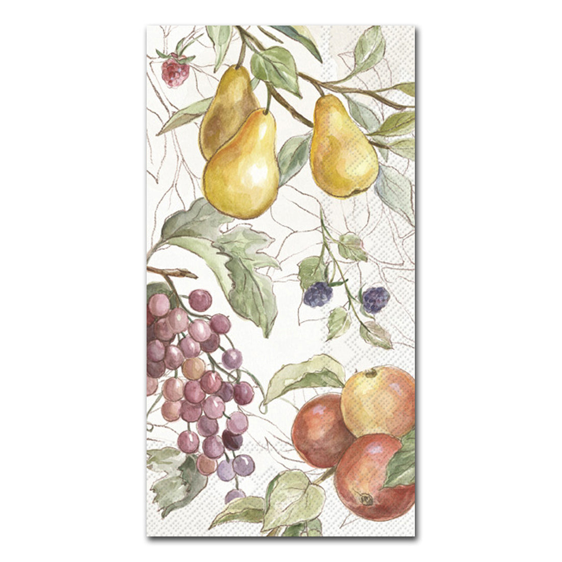 Country Fall Fruits Paper Guest Towels - Buffet Napkins