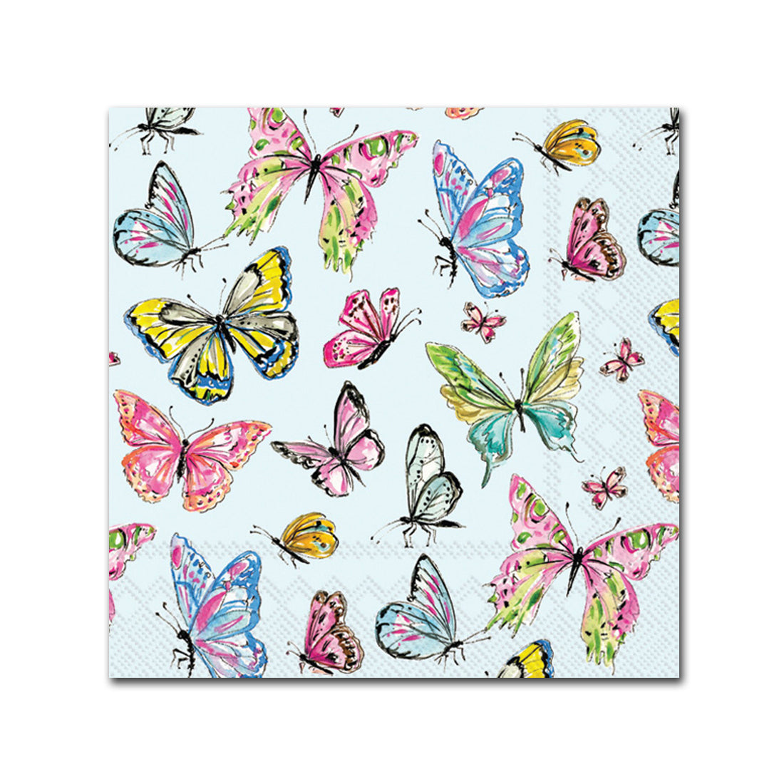 Butterfly Medley Paper Beverage Napkins