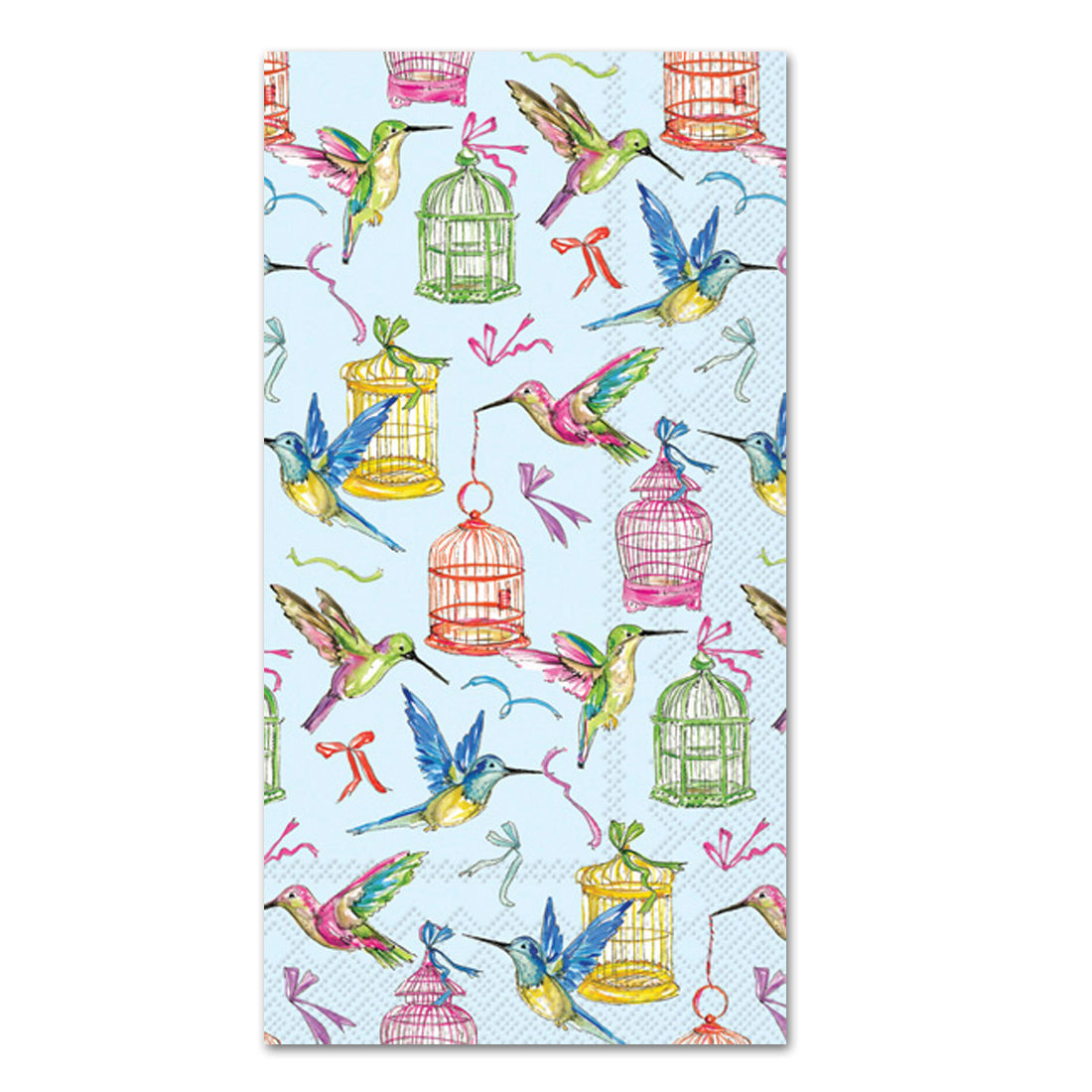 Birds and Gilded Cages Paper Guest Towels - Buffet Napkins