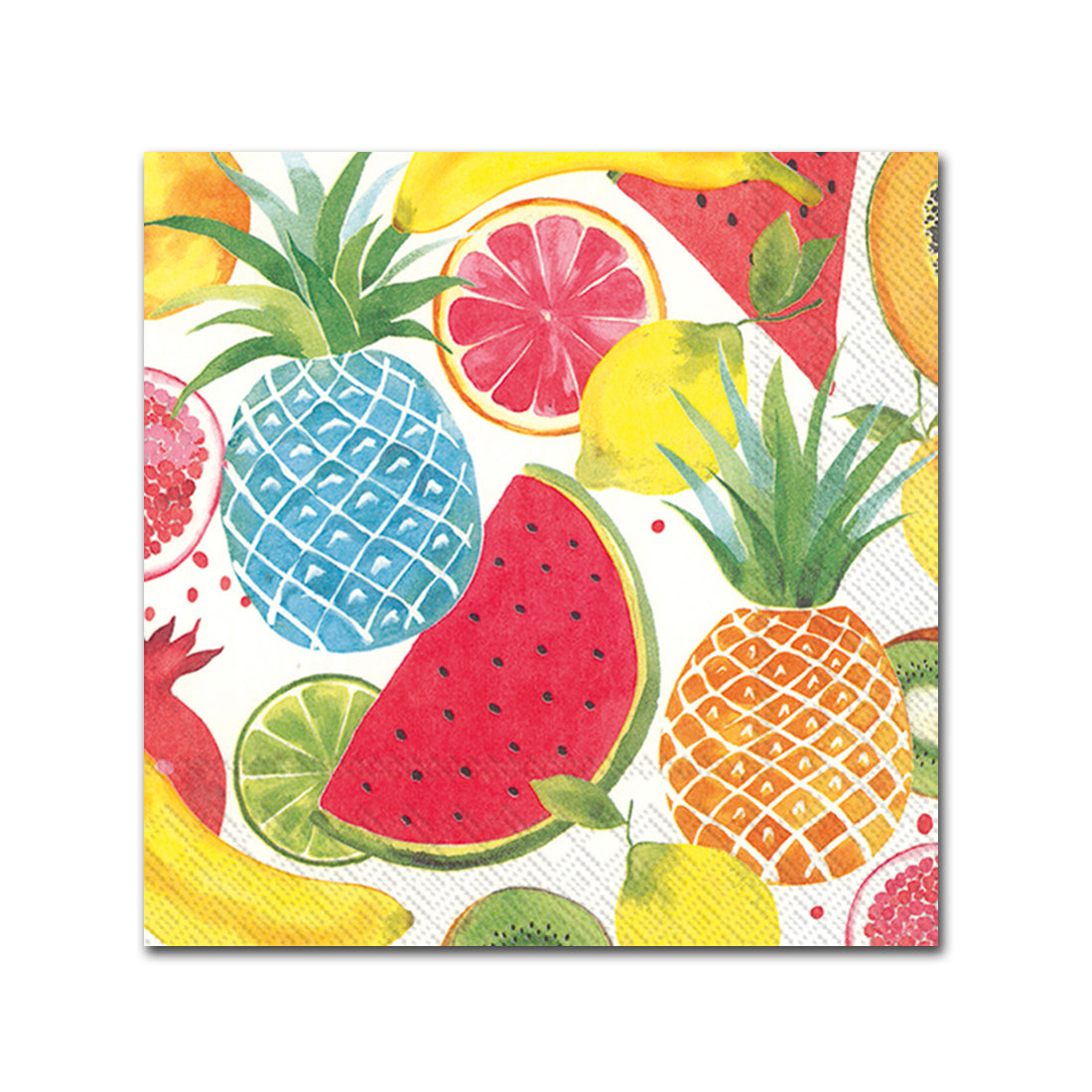 Fruity Fruits Paper Beverage Napkins