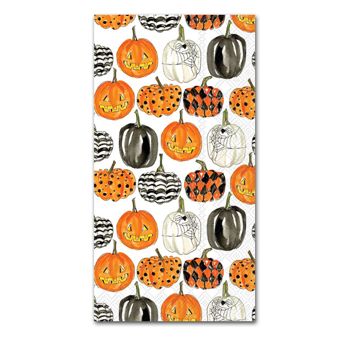 Pumpkin Party Paper Guest Towels - Buffet Napkins