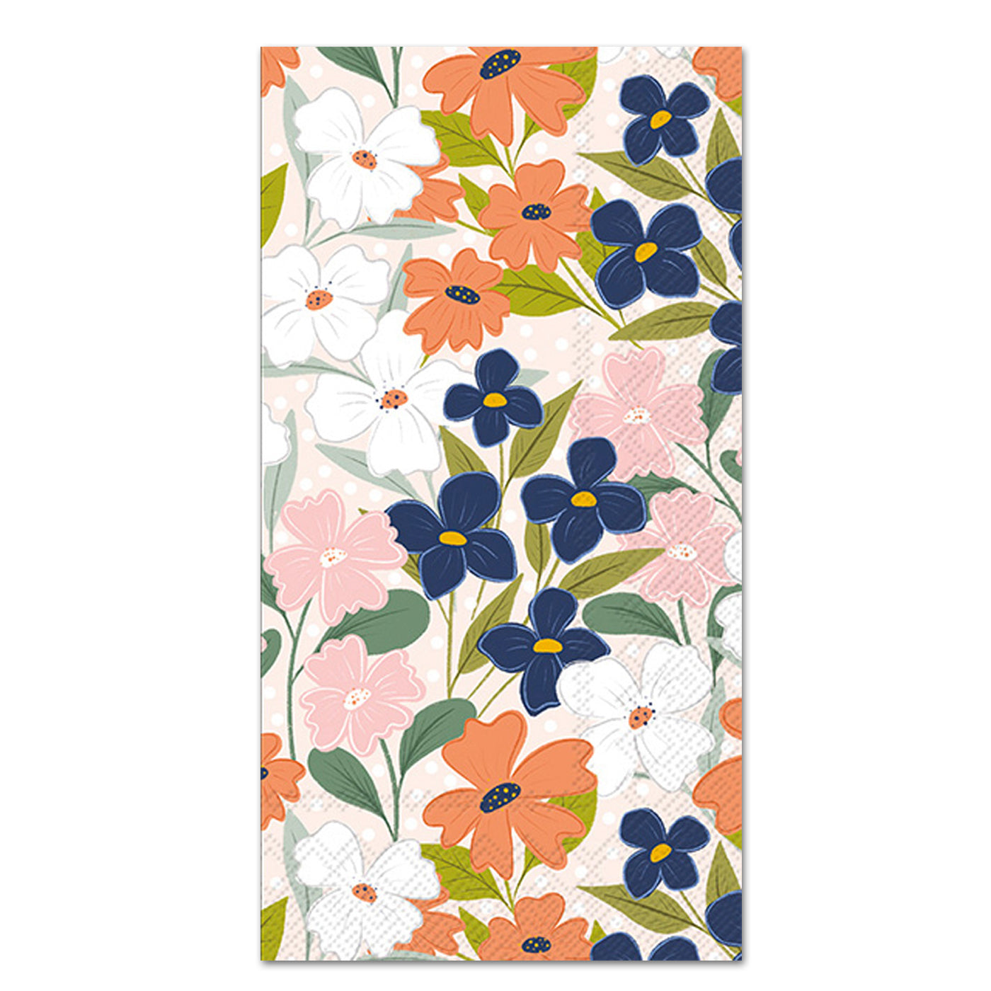 Flower Meadow Paper Guest Towels - Buffet Napkins