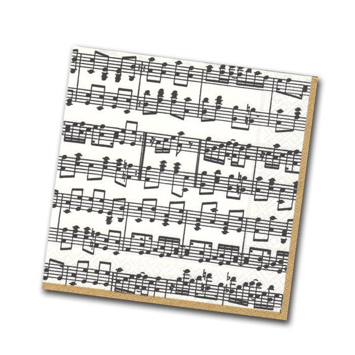 Musica Paper Napkins - Beverage