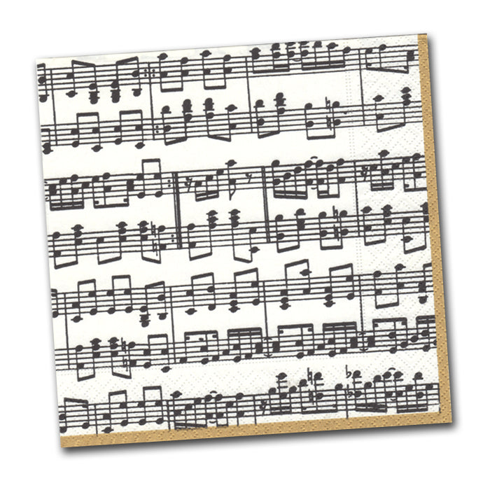 Musica Paper Napkins - Luncheon
