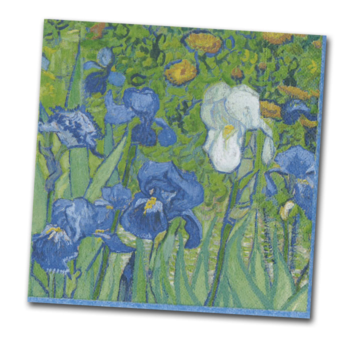 Irises by Van Gogh Paper Napkins - Luncheon