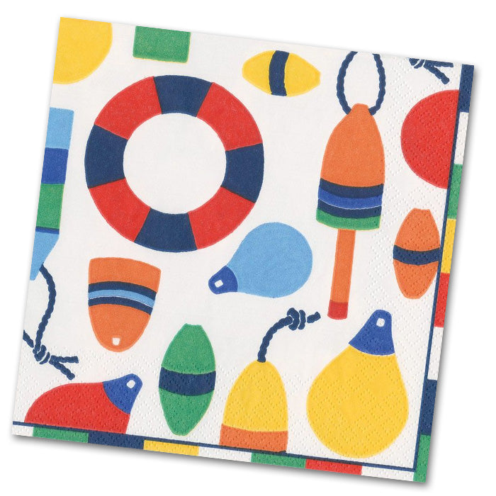 Harbor - White Paper Luncheon Napkins