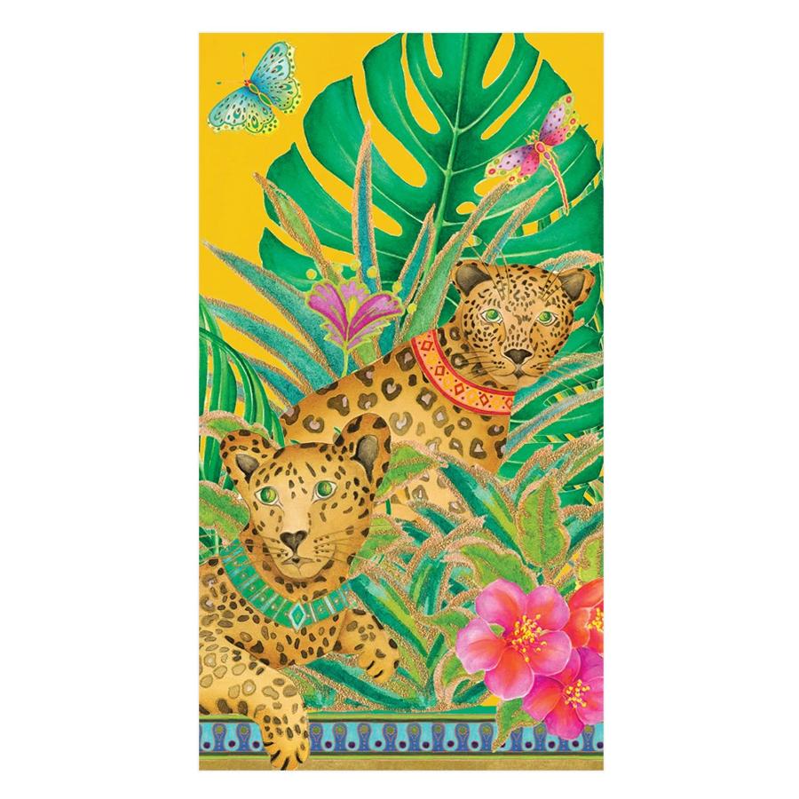 Leopards Guest Towels - Buffet Napkins