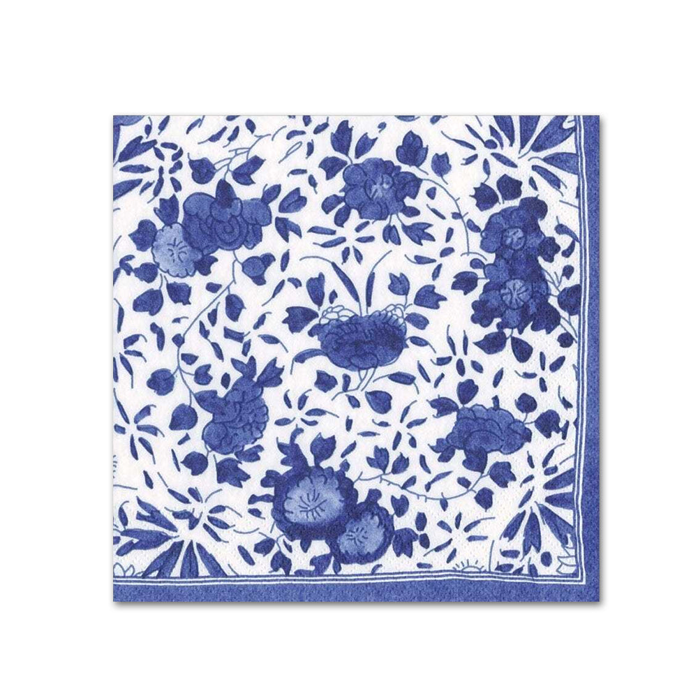 Delft Blue Paper Beverage Napkins