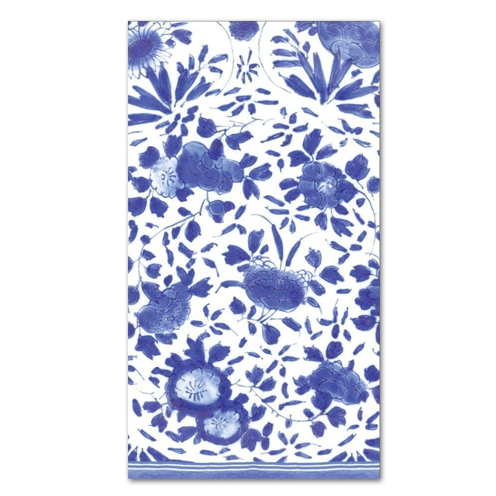 Delft Blue Paper Guest Towels - Buffet Napkins