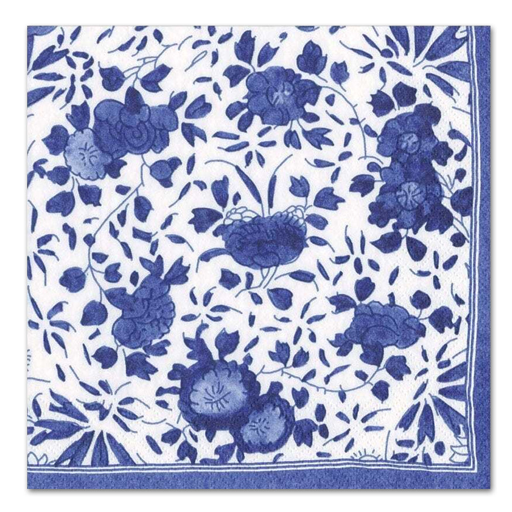 Delft Blue Paper Luncheon Napkins
