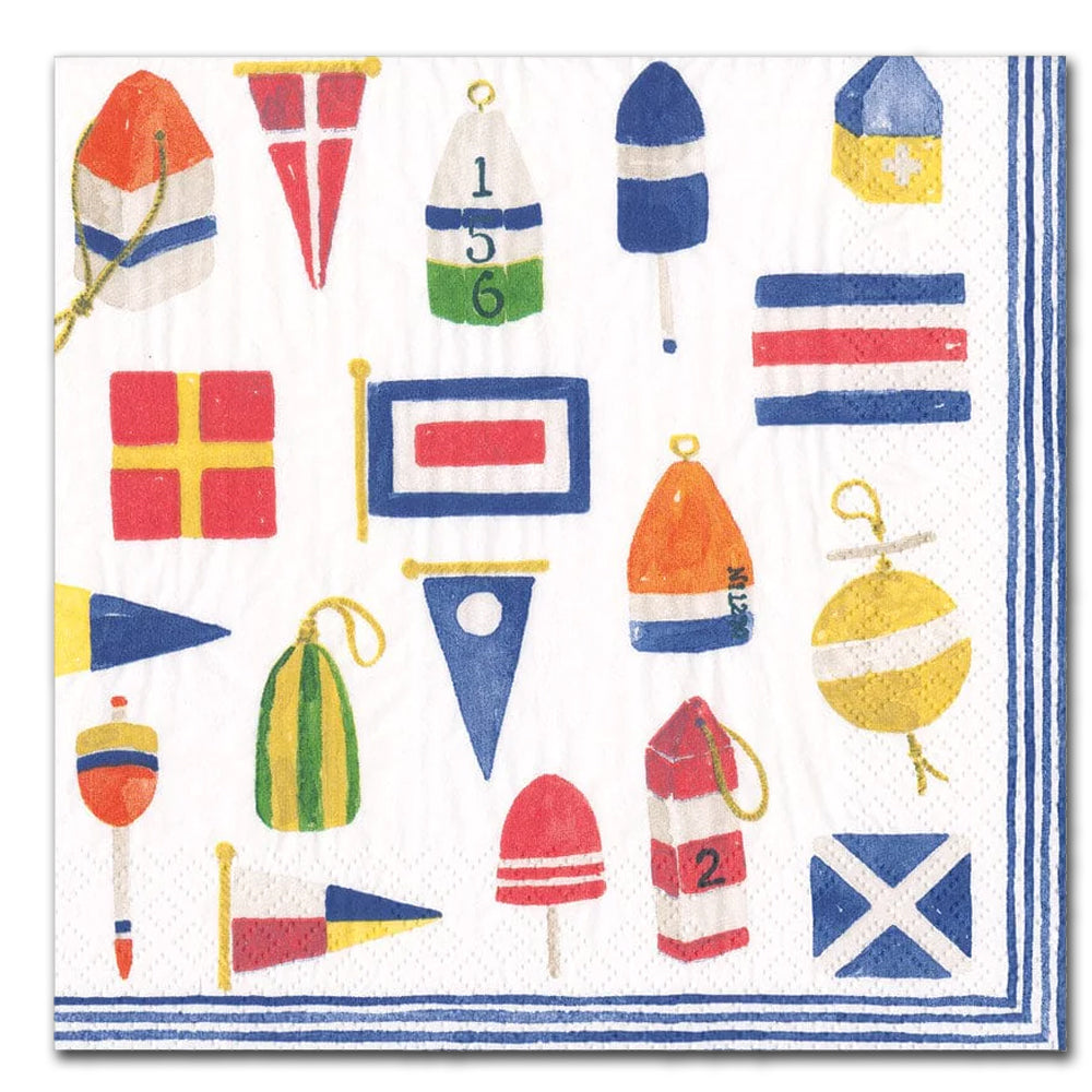 Nantucket Paper Beverage Napkins